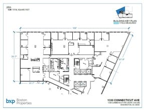 1330 Connecticut Ave NW, Washington, DC à louer Plan d’étage- Image 1 de 1