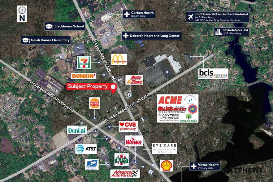 107 Trenton Rd, Browns Mills, NJ à vendre - Photo du bâtiment - Image 3 de 3