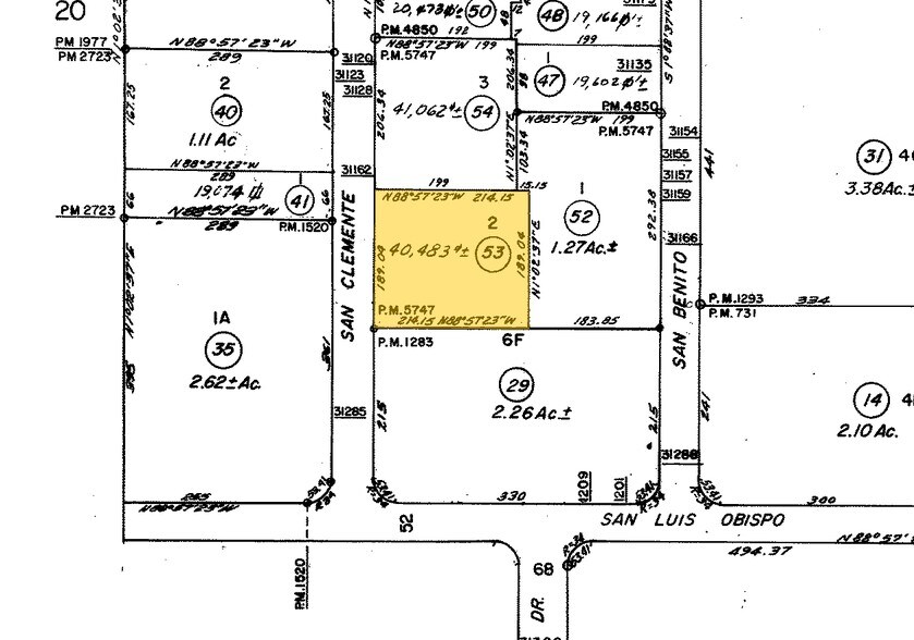 31162 San Clemente St, Hayward, CA à louer - Plan cadastral - Image 2 de 3