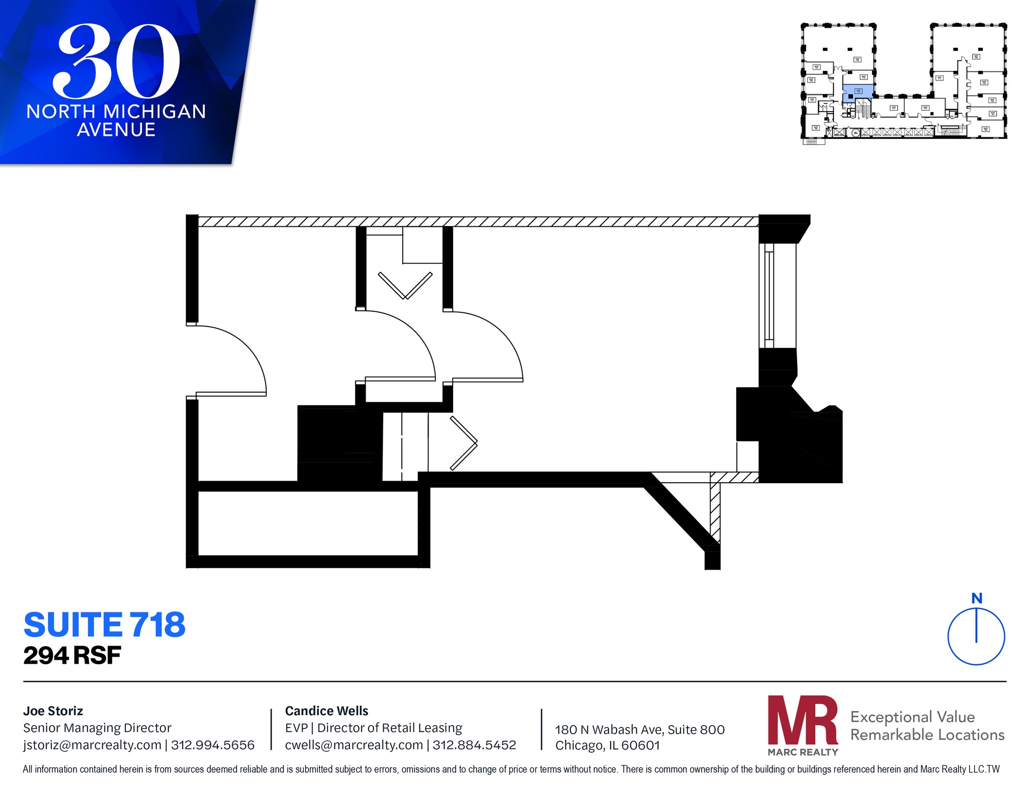 30 N Michigan Ave, Chicago, IL for lease Floor Plan- Image 1 of 4