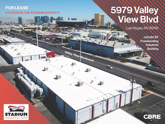 More details for 5979 Valley View Blvd, Las Vegas, NV - Industrial for Lease