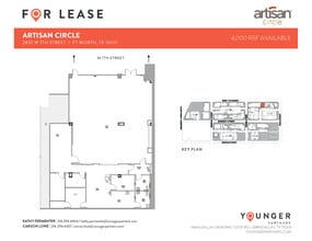 2973 W 7th St, Fort Worth, TX for lease Floor Plan- Image 1 of 1