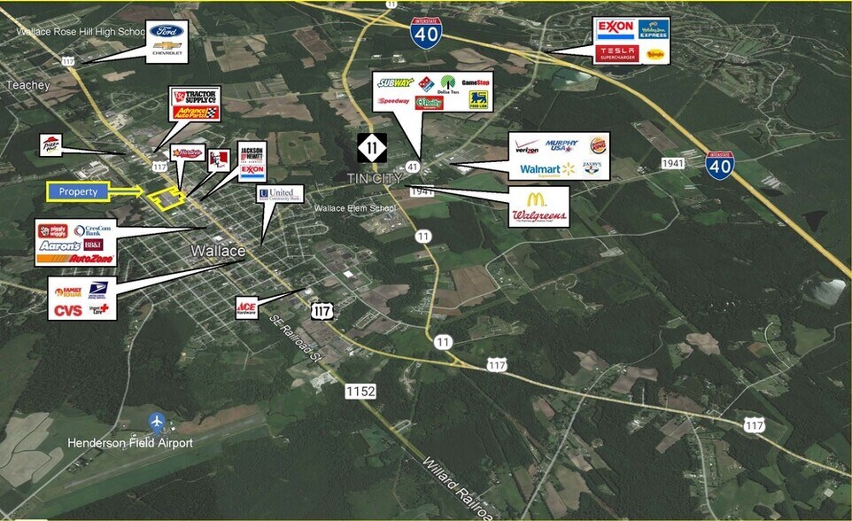 715-901 N Norwood St, Wallace, NC à louer - Photo du bâtiment - Image 2 de 14