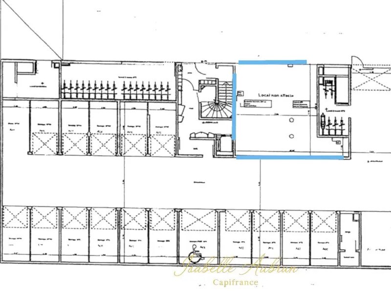 Commerce de détail dans Grenoble à louer Plan d’étage- Image 1 de 5