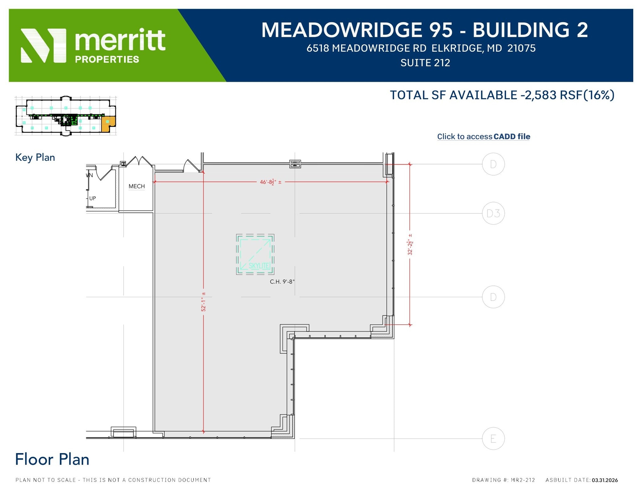 6518 Meadowridge Rd, Elkridge, MD à louer Plan d’étage- Image 1 de 1