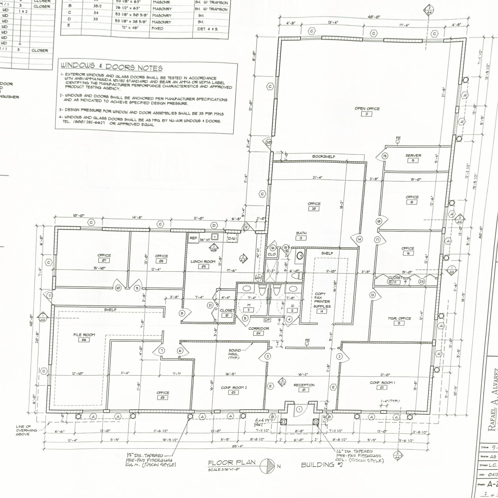 8626 N Himes Ave, Tampa, FL for lease Floor Plan- Image 1 of 2