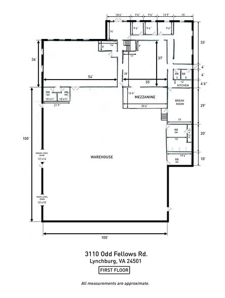 3110 Odd Fellows Rd, Lynchburg, VA à louer - Photo du bâtiment - Image 3 de 4