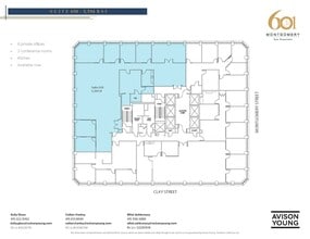 601 Montgomery St, San Francisco, CA for lease Floor Plan- Image 1 of 1