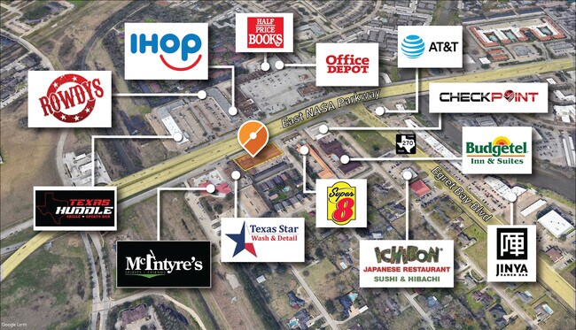 Plus de détails pour 812 & 814 E NASA Pkwy, Webster, TX - Terrain à vendre