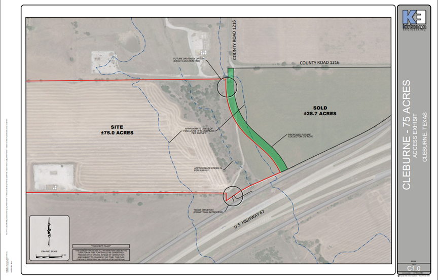 NW Corner of Chisolm & Hwy 67, Cleburne, TX for sale - Other - Image 2 of 3