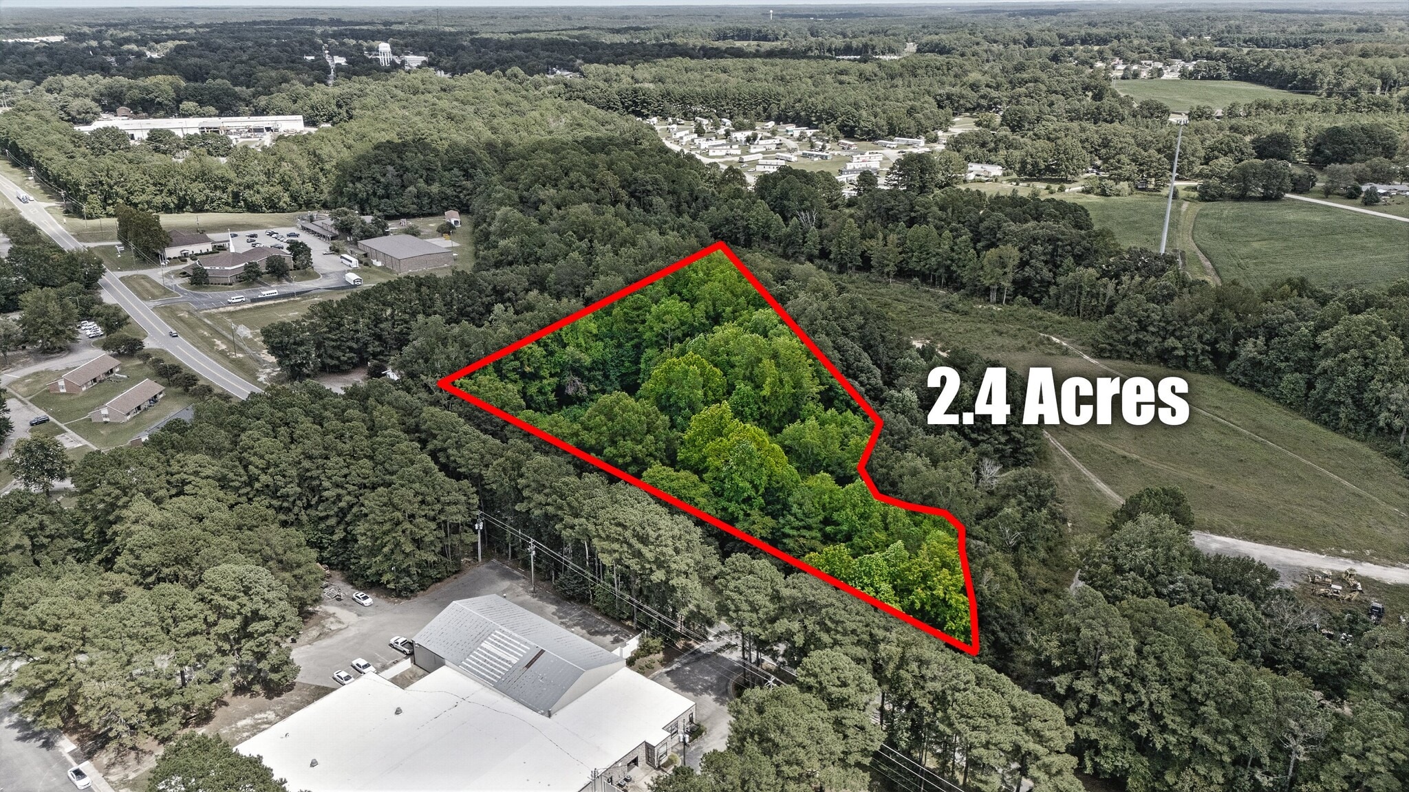 901 Mack Todd Rd, Zebulon, NC for sale Aerial- Image 1 of 3