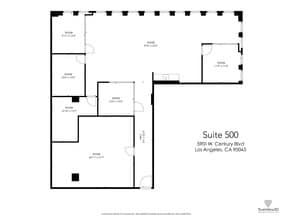 5901 W Century Blvd, Los Angeles, CA à louer Plan d’étage- Image 1 de 1