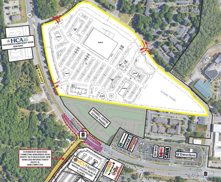 9800 Lori Road Rd, Chesterfield, VA à louer - Aérien - Image 2 de 2