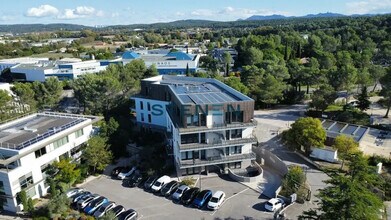 Aix-en-Provence, BDR - Aerial  map view