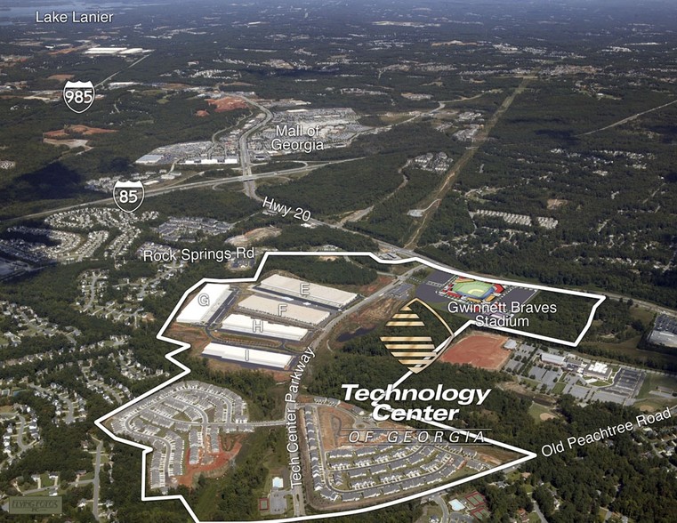 2406 Tech Center Parkway, Building G, Buford, GA for lease - Aerial - Image 2 of 7