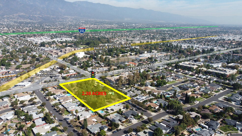 9505 Baseline Rd, Rancho Cucamonga, CA for sale - Aerial - Image 1 of 1