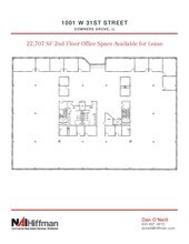 1001 W 31st St, Downers Grove, IL à vendre Plan d’étage- Image 1 de 1
