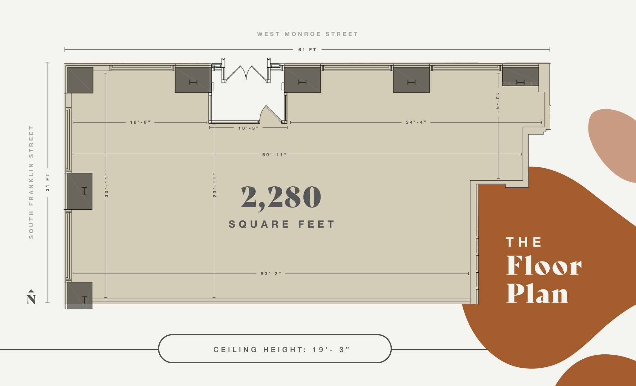 227 W Monroe St, Chicago, IL for lease Floor Plan- Image 1 of 1