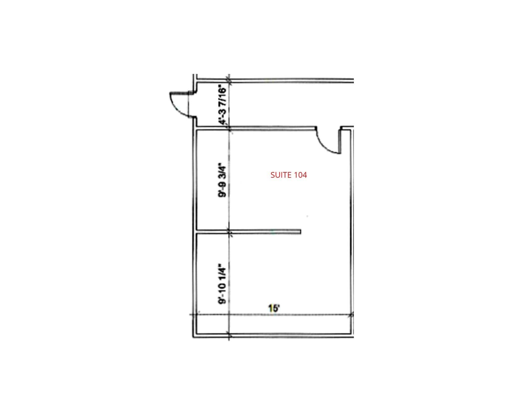 910 S Chapel St, Newark, DE à louer Plan d’étage- Image 1 de 1