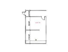 910 S Chapel St, Newark, DE à louer Plan d’étage- Image 1 de 1