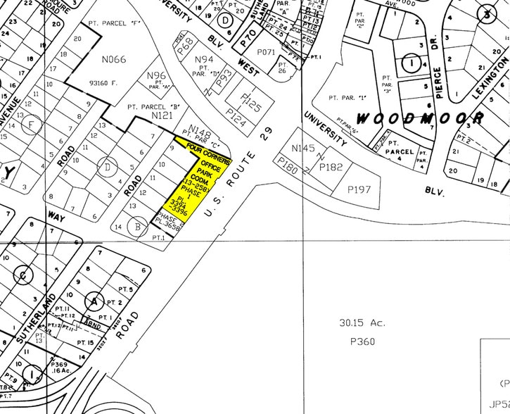 10008-10020 Colesville Rd, Silver Spring, MD for lease - Plat Map - Image 2 of 23