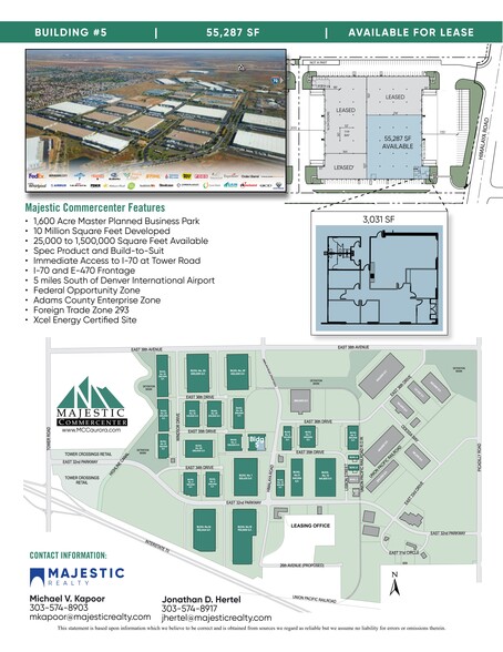 3559 N Himalaya Rd, Aurora, CO for lease - Site Plan - Image 1 of 12