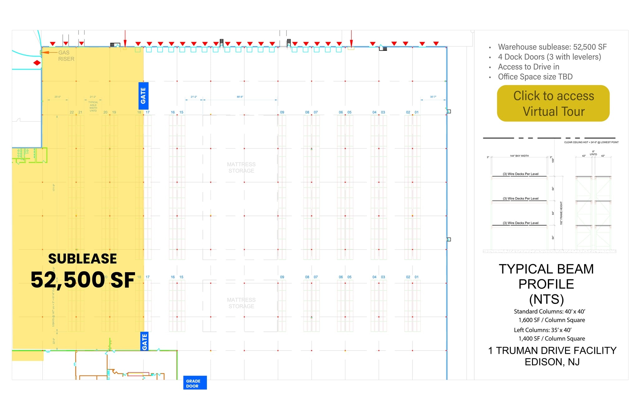 1 Truman Dr S, Edison, NJ for lease Site Plan- Image 1 of 1