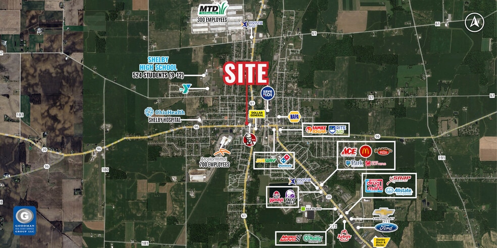 85 W Main St, Shelby, OH for lease - Building Photo - Image 3 of 7