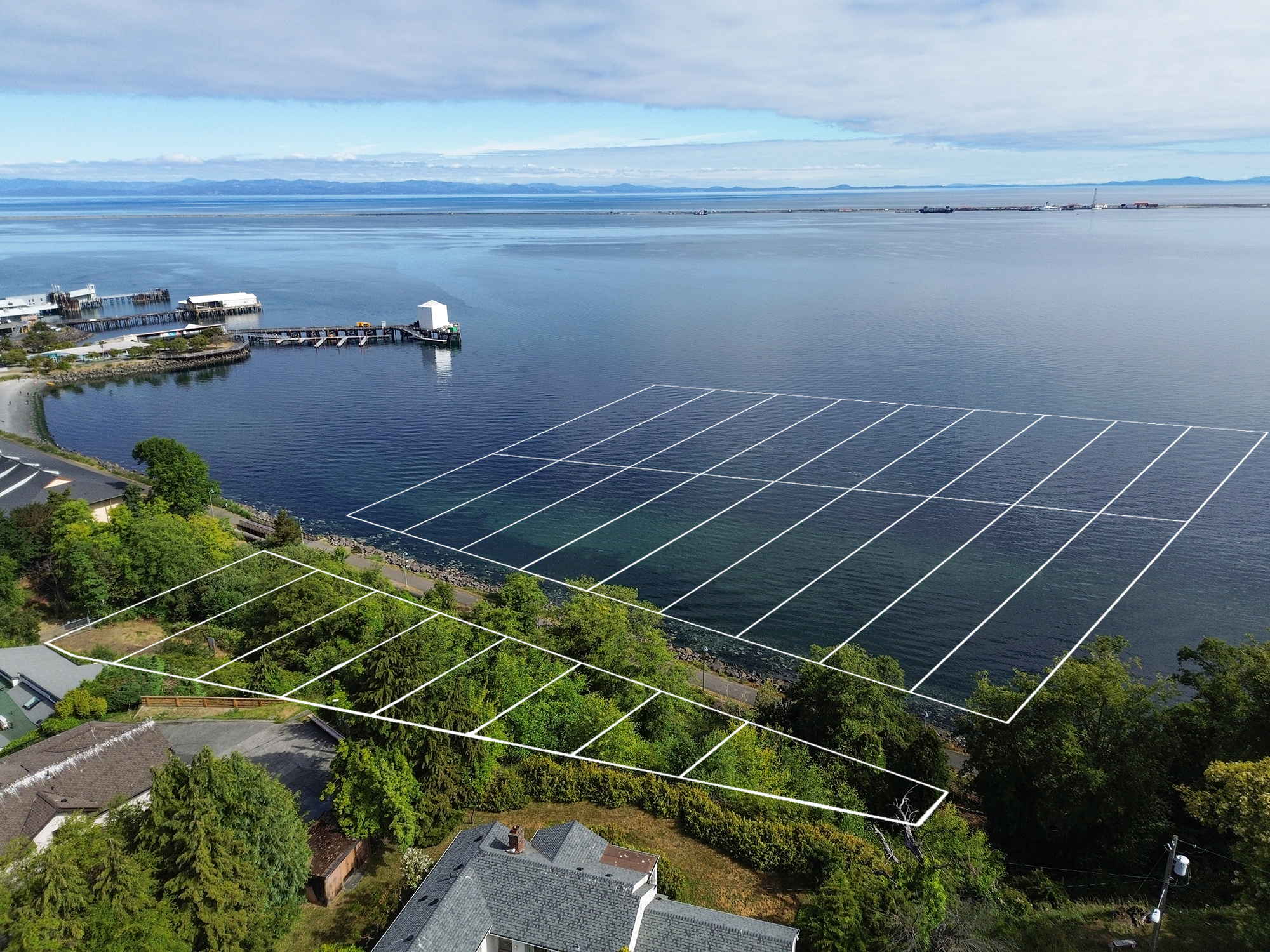 NKA Railroad Ave, Port Angeles, WA for sale Aerial- Image 1 of 21