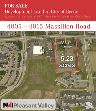 Plus de détails pour 4005-4015 Massillon Rd, Uniontown, OH - Terrain à vendre