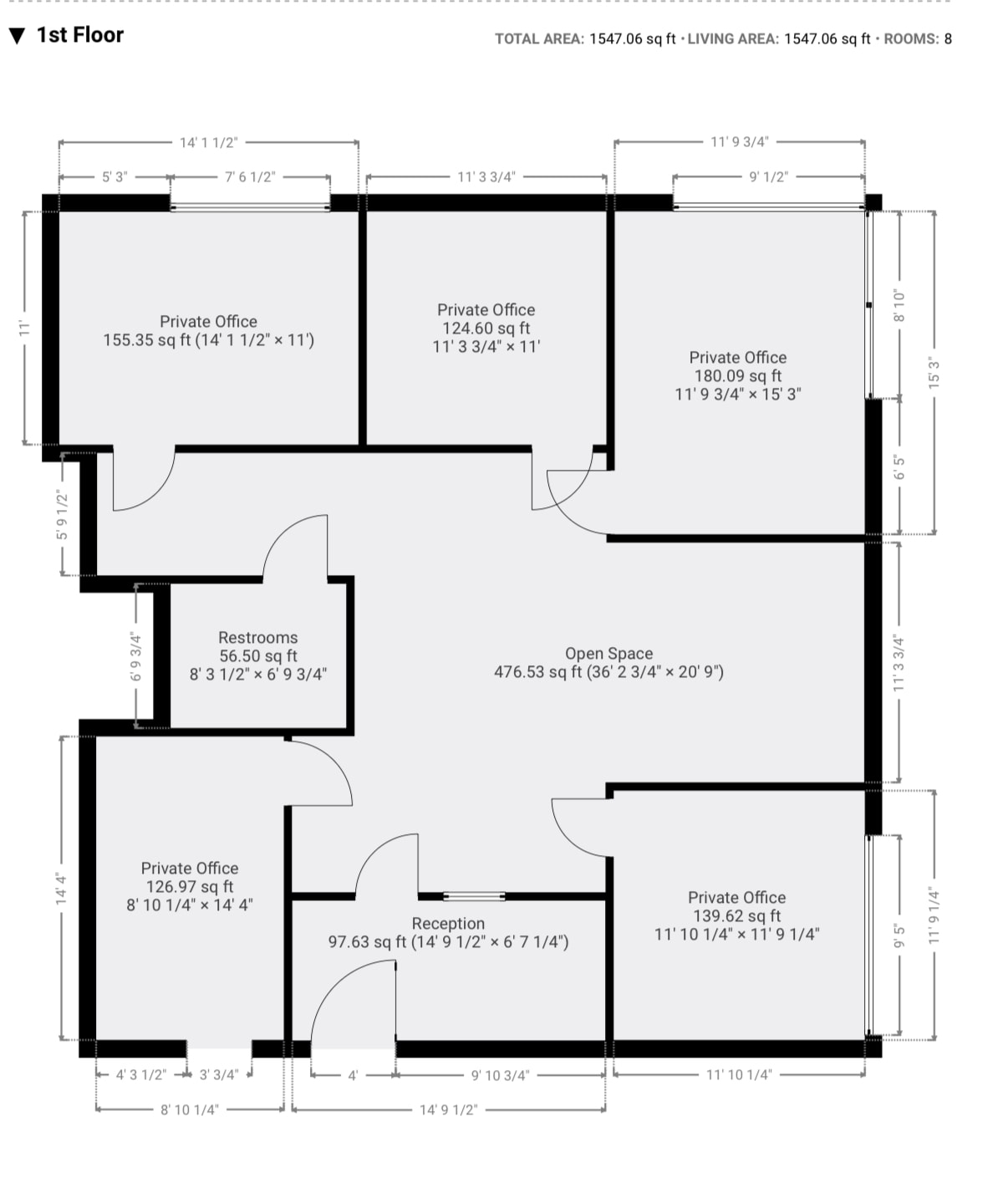 2500 W Washington Ave, Las Vegas, NV à louer Plan d’étage- Image 1 de 7