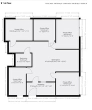 2500 W Washington Ave, Las Vegas, NV à louer Plan d’étage- Image 1 de 7