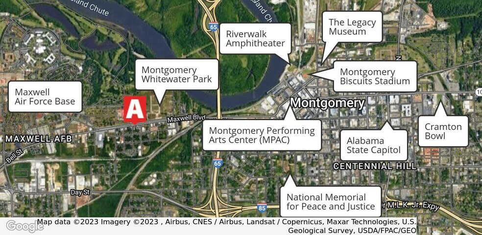 1261 Maxwell Blvd, Montgomery, AL for sale - Building Photo - Image 1 of 4