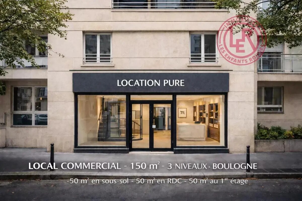 Retail in Boulogne-Billancourt for lease Building Photo- Image 1 of 3