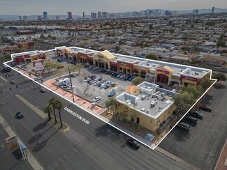 Plus de détails pour 5181-5191 W Charleston Blvd, Las Vegas, NV - Commerce de détail à louer