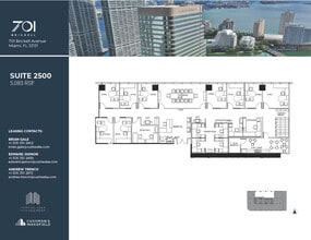 701 Brickell Ave, Miami, FL for lease Floor Plan- Image 1 of 1
