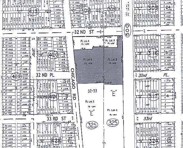 3231 Chicago Rd, Steger, IL à vendre - Plan cadastral - Image 1 de 1