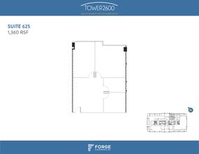 2600 N Central Expy, Richardson, TX à louer Plan d’étage- Image 1 de 1