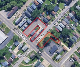 3167 S Park Ave, Lackawanna, NY - Aérien  Vue de la carte