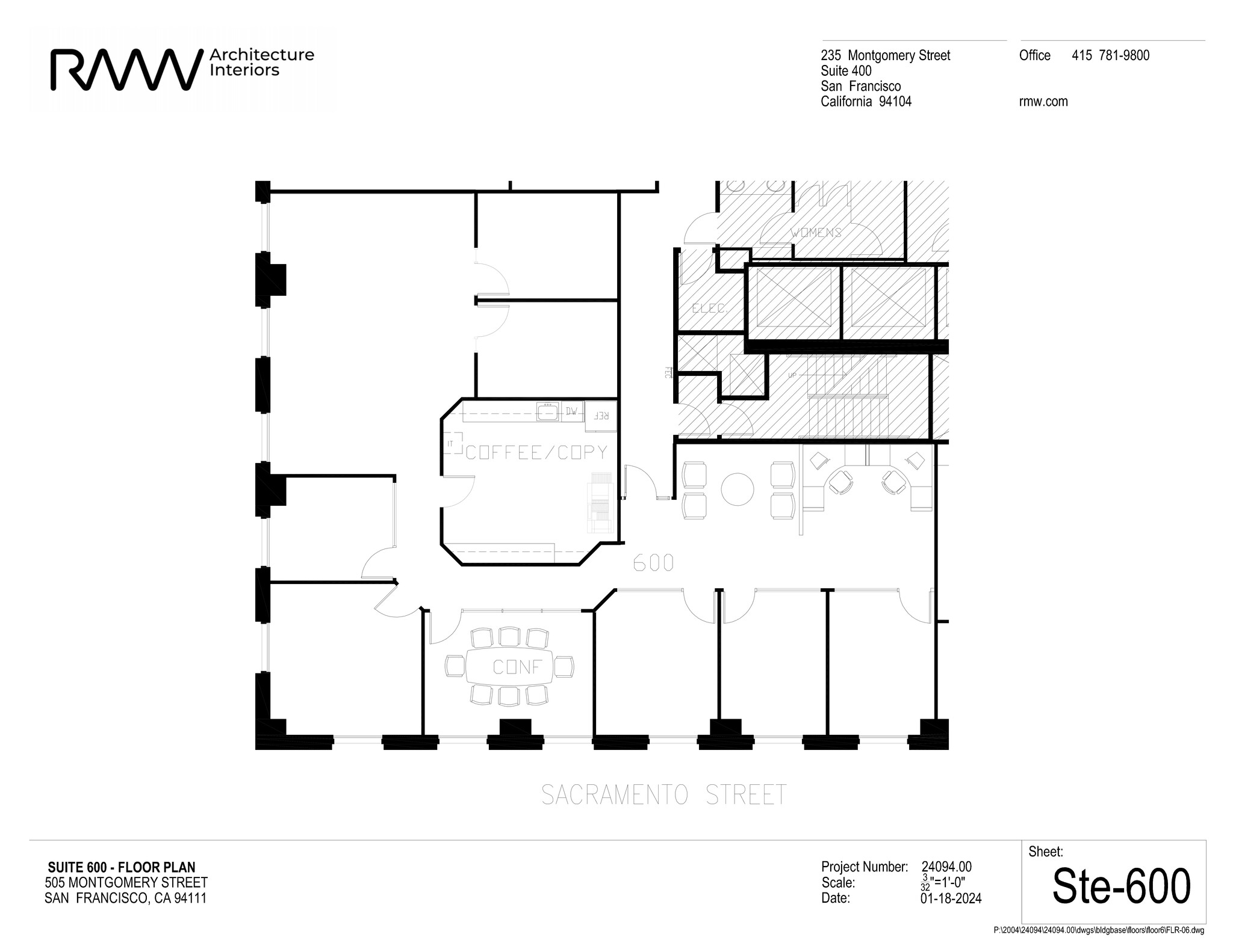 505 Montgomery St, San Francisco, CA à louer Plan de site- Image 1 de 1