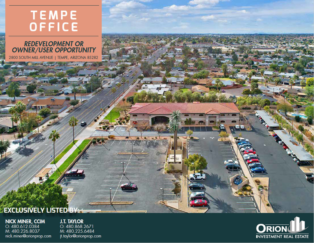 2800 S Mill Ave, Tempe, AZ for sale Building Photo- Image 1 of 1