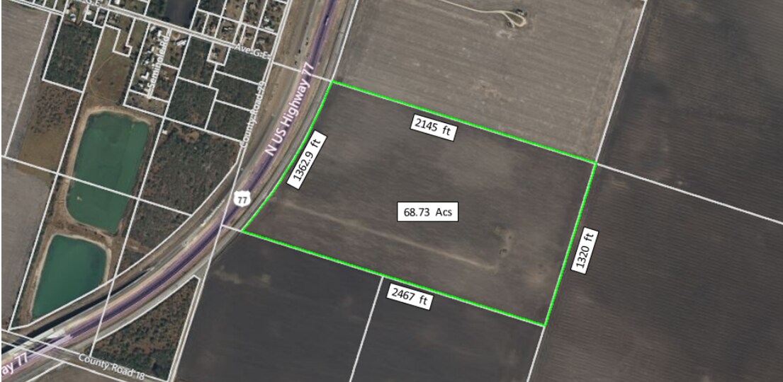 N US Highway 77, Driscoll, TX à vendre Photo du bâtiment- Image 1 de 3