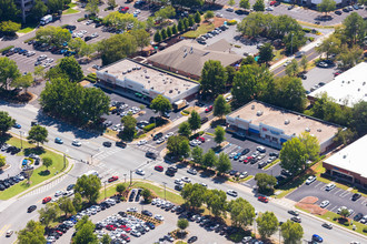 1055 Mansell Rd, Roswell, GA - aerial  map view