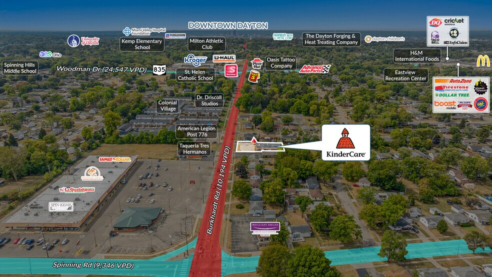 5387 Burkhardt Rd, Dayton, OH à vendre - Photo du bâtiment - Image 2 de 5