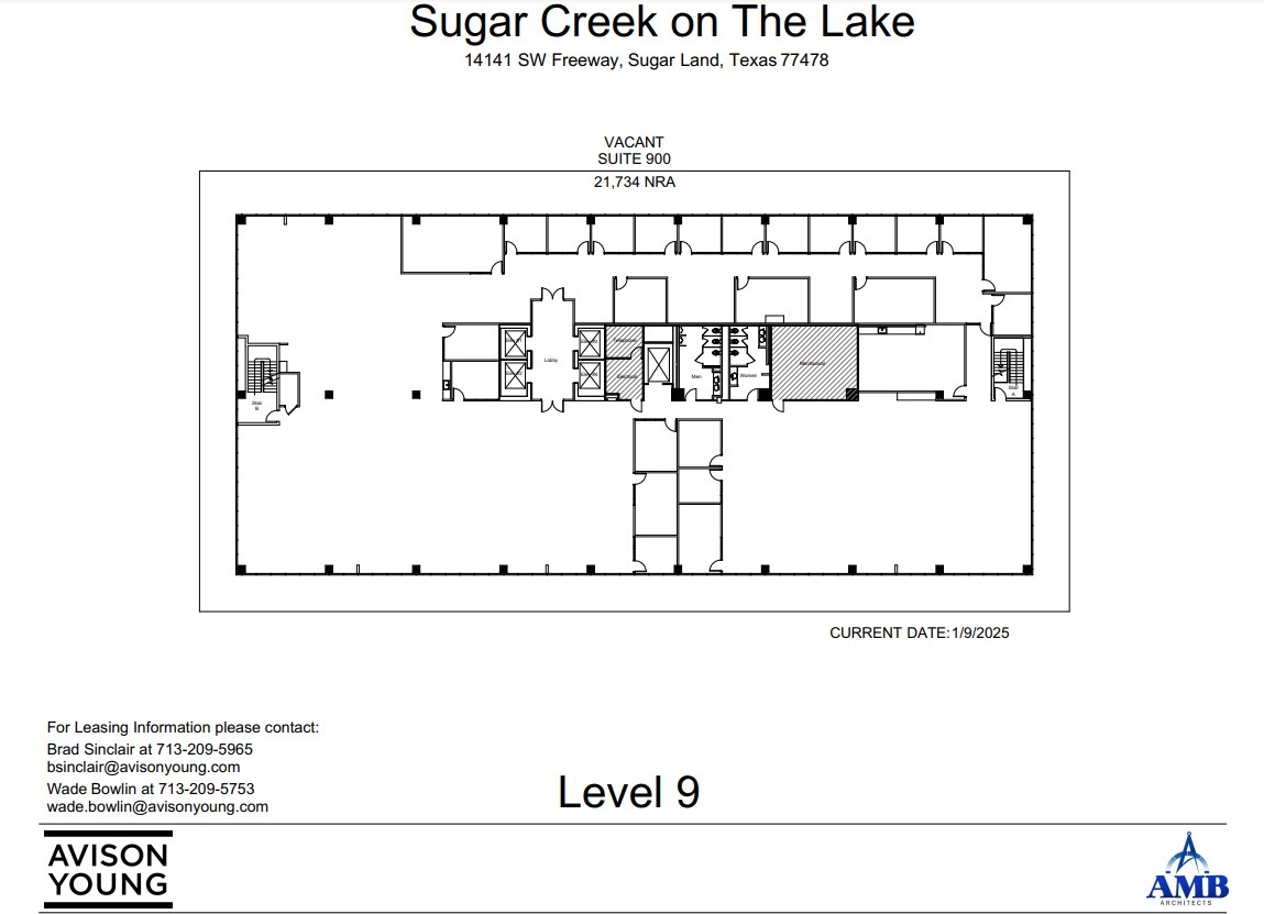 14141 Southwest Fwy, Sugar Land, TX à louer Plan d’étage- Image 1 de 1