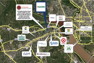 1625 Wilson Blvd, Arlington, VA - Aérien  Vue de la carte - Image1