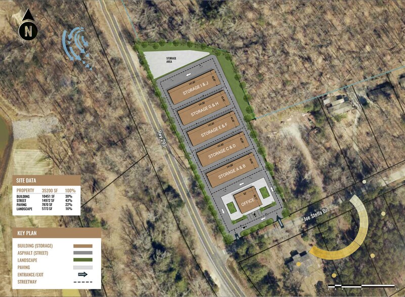 977 Highway 293 SE, Cartersville, GA à vendre - Photo du bâtiment - Image 2 de 9