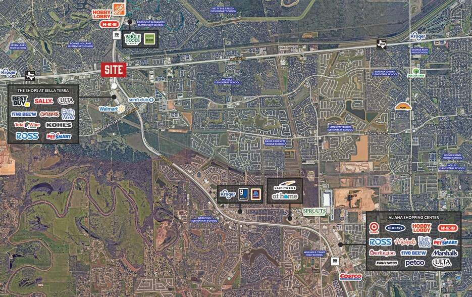 NWQ Of Bellaire and Grand Parkway blvd, Richmond, TX à louer - Photo du bâtiment - Image 2 de 2