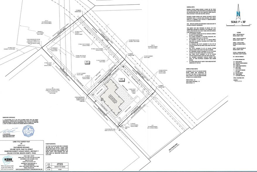 Rock Prairie portefeuille de 3 propriétés à vendre sur LoopNet.ca - Plan cadastral - Image 2 de 2