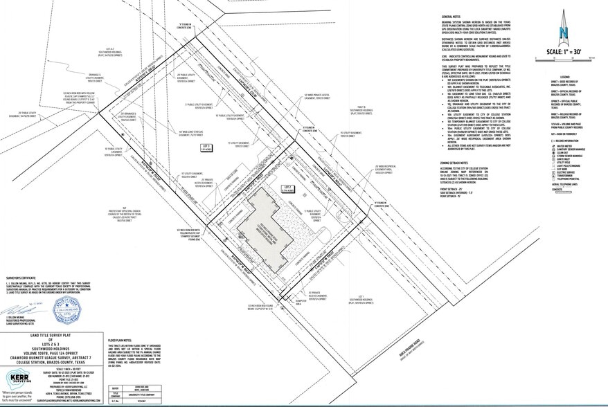 Rock Prairie portfolio of 3 properties for sale on LoopNet.ca - Plat Map - Image 2 of 2